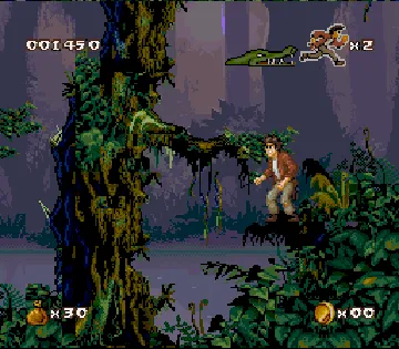 Pitfall - The Mayan Adventure (USA) (Beta) screen shot game playing